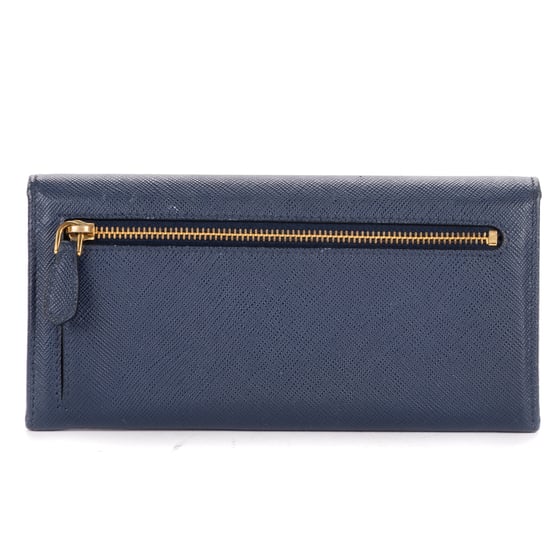 Prada Flap Continental Wallet  en  Marina Cuero de ternero - Image 5