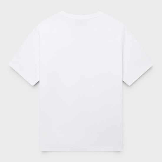 Camiseta con estampado del logo Dsquared2 Milano Blanca Ocre - Image 2