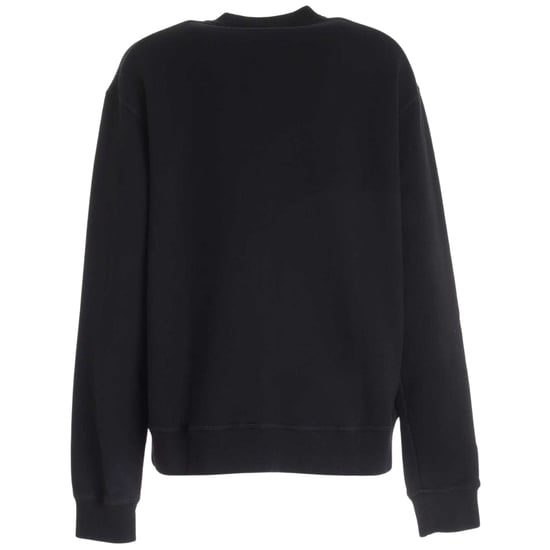 Suéter Negro Con El Logo De La Hoja De Arce De Dsquared2 - Image 2