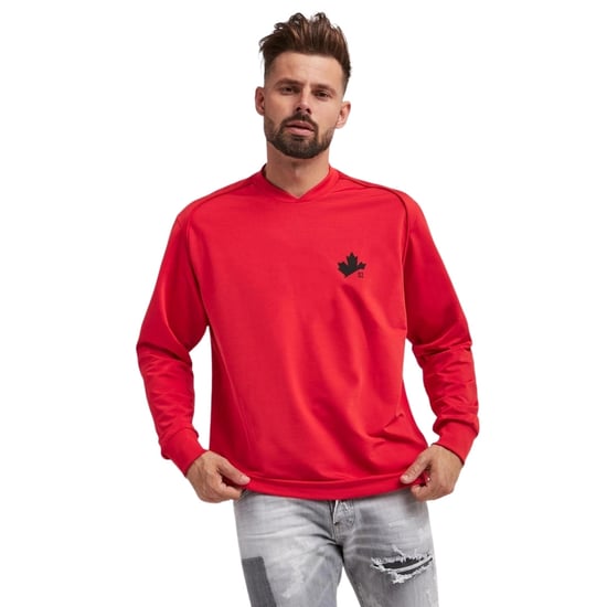 Suéter Rojo Con El Logo De Dsquared2 D2 Maple - Image 6