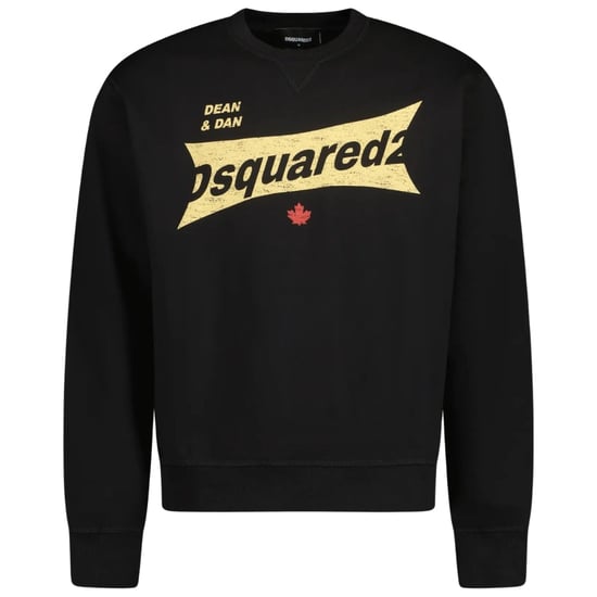 Jersey Negro De Cuello Redondo Con Logo Cool Fit De Dsquared2 - Image 1
