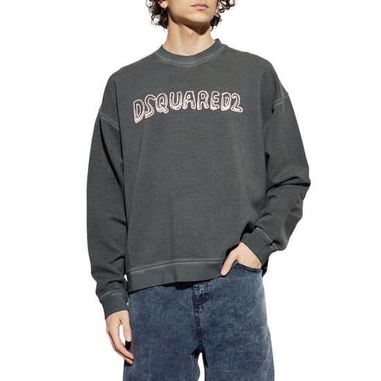 Sudadera Gris Carbón Con El Logotipo Best Fade De Dsquared2 - Image 3