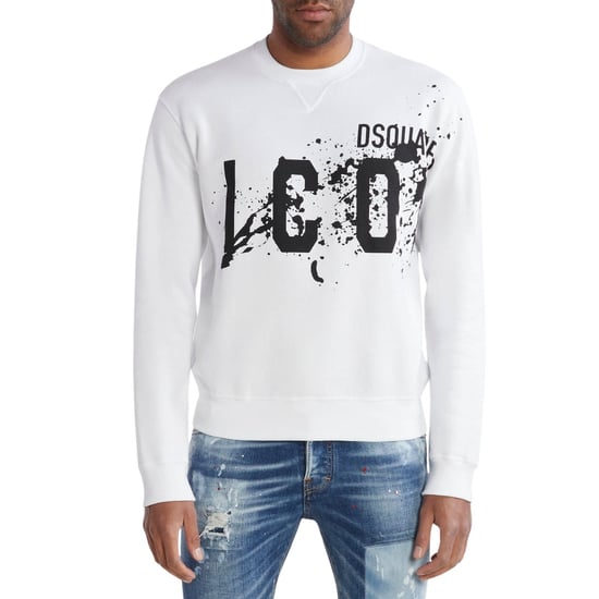 Sudadera Blanca De Cuello Redondo Con Estampado Icon Splash Cool Fit De Dsquared2 - Image 2