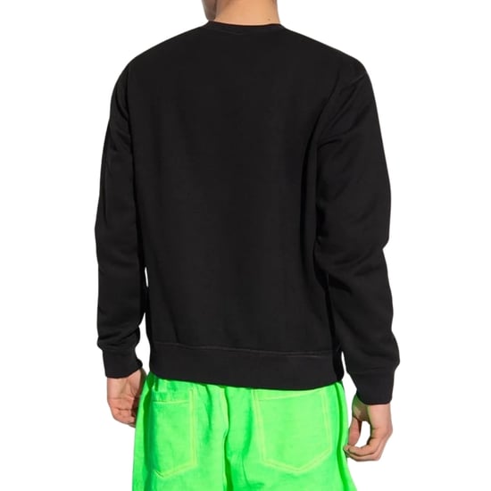 Jersey Negro De Cuello Redondo Con Logo Lima Difuminado De Dsquared2 - Image 3