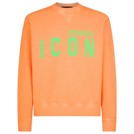 Jersey De Cuello Redondo Naranja Icon De Dsquared2 - Image 1