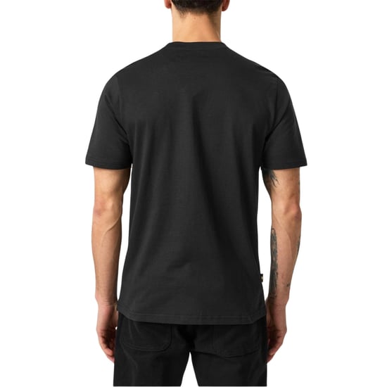 Camiseta Aquascutum Active Con Logo Grande, Color Negro - Image 5