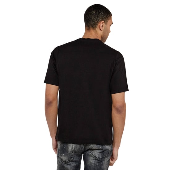 Camiseta Negra De Corte Holgado Con Logo De La Marca Dsquared2 - Image 4