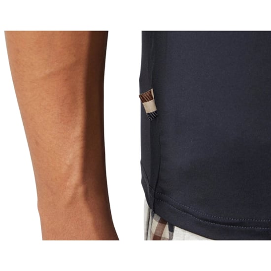 Camiseta Aquascutum Active Stretch Piping Azul Marino - Image 6