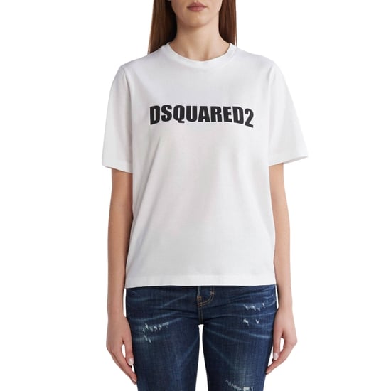 Camiseta Blanca De Corte Holgado Con Logo Llamativo De Dsquared2 - Image 3