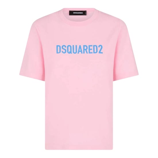 Camiseta Rosa Fácil De Teñir Ecológicamente De Dsquared2 - Image 1