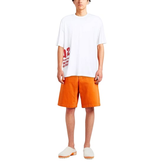 Camiseta Blanca Con Logotipo Lateral Dq2 De Dsquared2 - Image 2