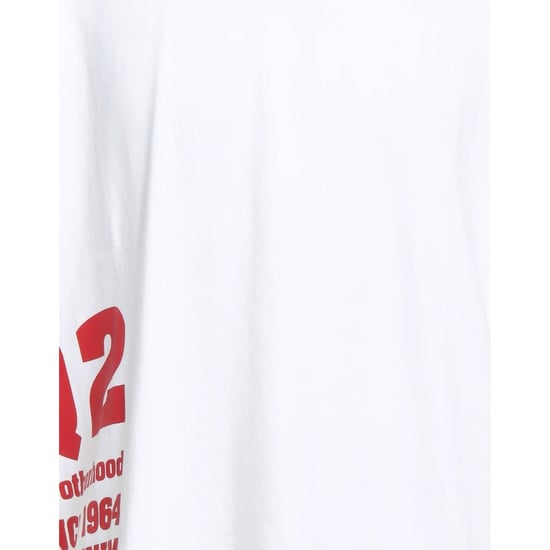 Camiseta Blanca Con Logotipo Lateral Dq2 De Dsquared2 - Image 4
