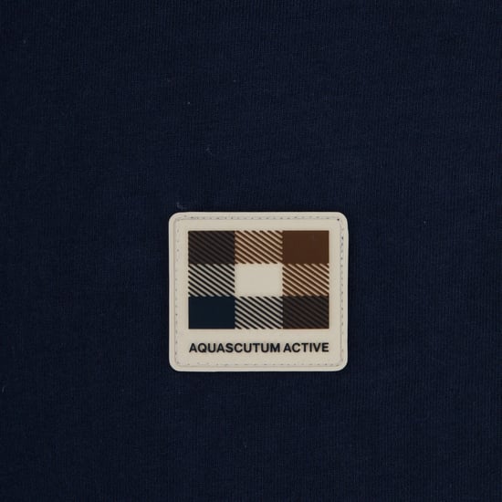 Camiseta Aquascutum Active Insert Lamina Azul Marino - Image 3