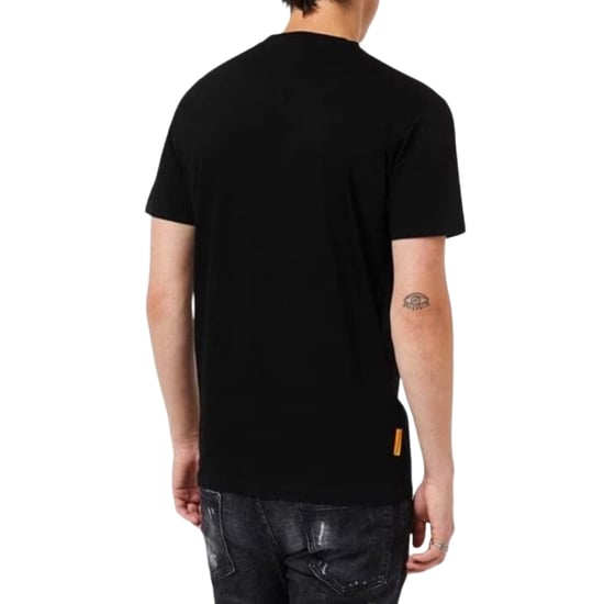 Camiseta Negra Con El Logo De Pac-man De Dsquared2 Dsq2 - Image 3