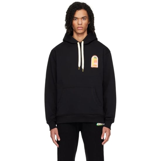 Sudadera Negra Con Logotipo De Arco Degradado De Casablanca - Image 3