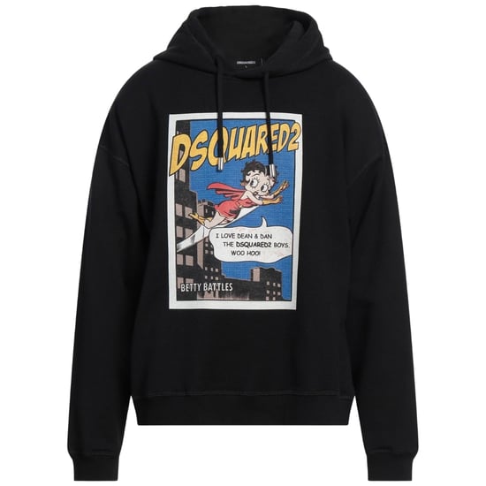 Sudadera Con Capucha Negra De Betty Boop De Dsquared2 - Image 1