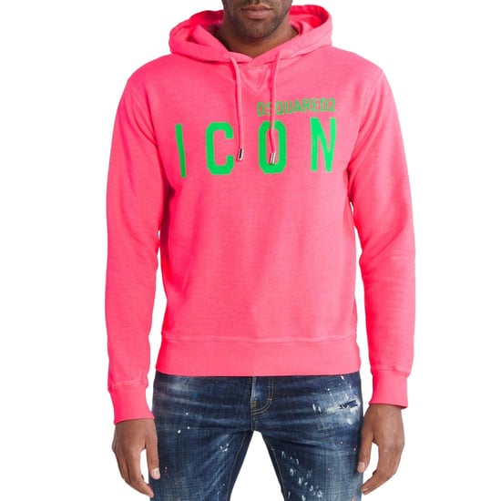 Sudadera Con Capucha Rosa De Corte Regular Icon De Dsquared2 - Image 2