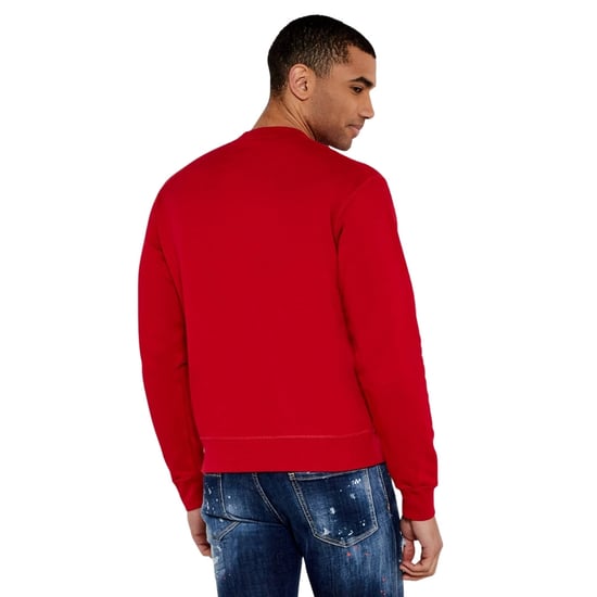Jersey Rojo De Cuello Redondo Cool Fit Milano De Dsquared2 - Image 5