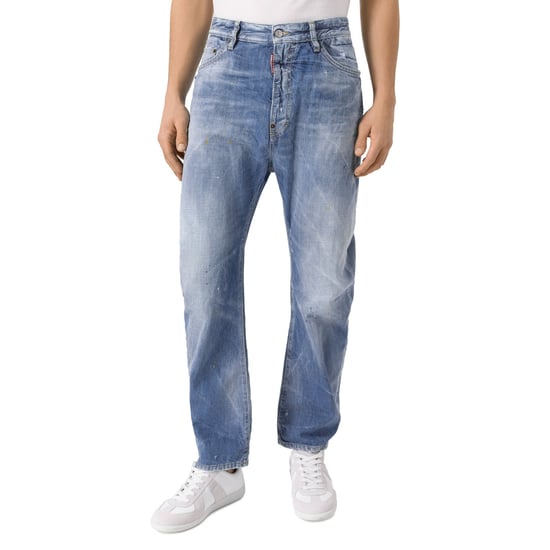Vaqueros London Bro Lavados En Azul Bebé Limpio De Dsquared2 - Image 4