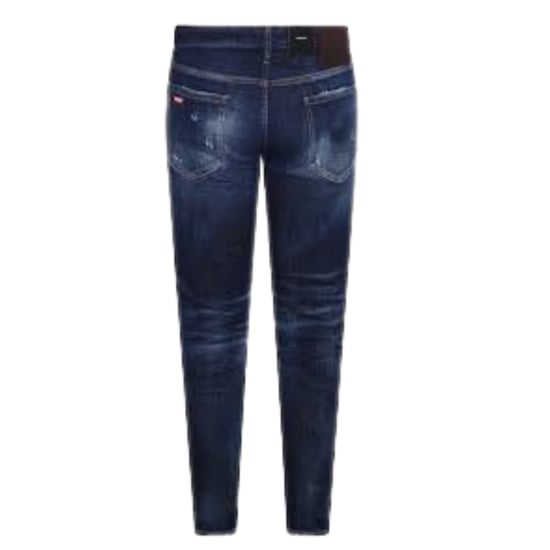Jeans Ajustados Dsquared2 De Color Azul Desgastado - Image 2