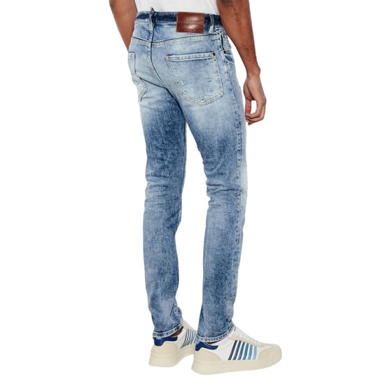 Vaqueros Cool Guy Con Lavado Scarface Claro De Dsquared2 En Azul Marino - Image 4