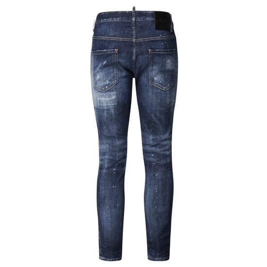 Jeans Skater Dsquared2 En Mezclilla Desgastada - Image 2