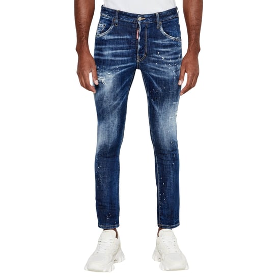 Jeans Skater Dsquared2 En Mezclilla Desgastada - Image 4