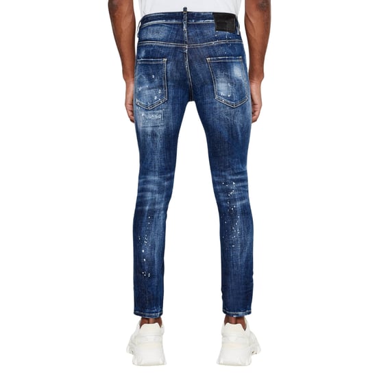 Jeans Skater Dsquared2 En Mezclilla Desgastada - Image 5