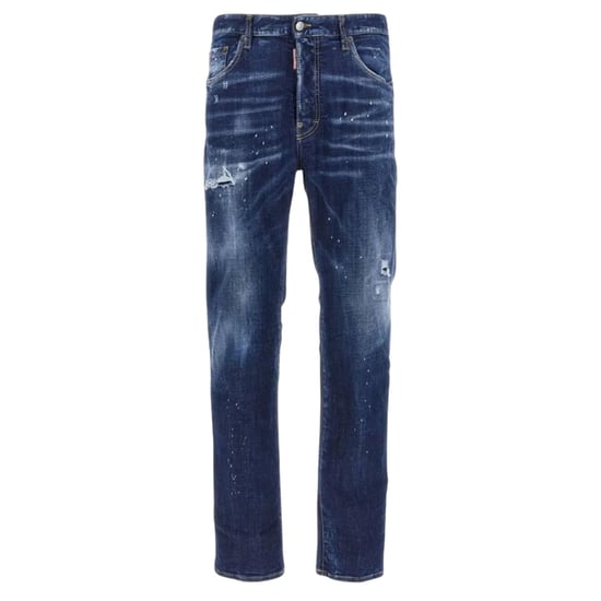 Dsquared2 642 Jean En Mezclilla Desgastada - Image 1