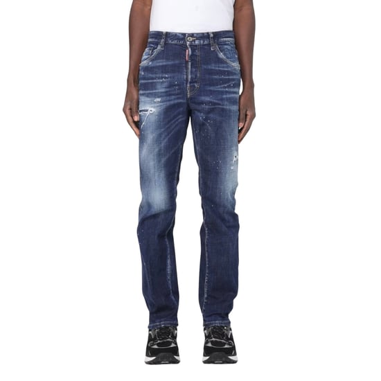Dsquared2 642 Jean En Mezclilla Desgastada - Image 3