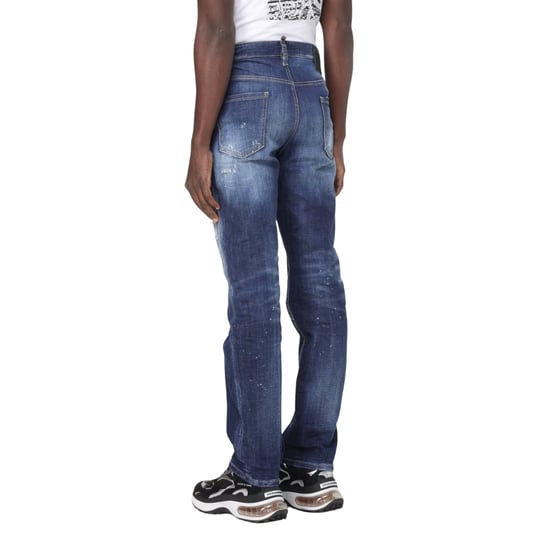 Dsquared2 642 Jean En Mezclilla Desgastada - Image 4