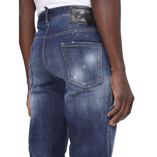Dsquared2 642 Jean En Mezclilla Desgastada - Image 5