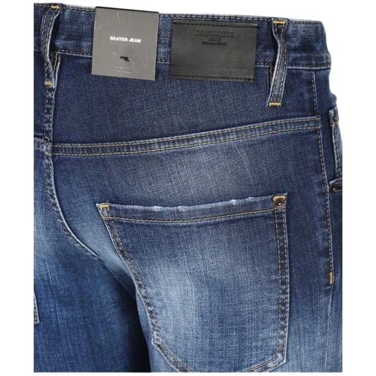 Jeans Dsquared2 Skater Jean Descoloridos Azul Oscuro - Image 3