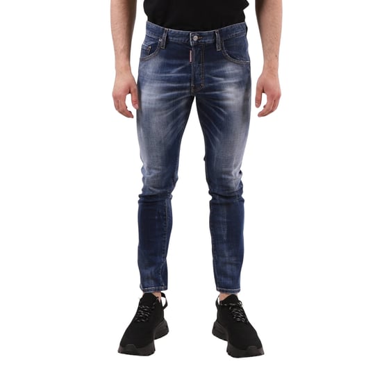 Jeans Dsquared2 Skater Jean Descoloridos Azul Oscuro - Image 4
