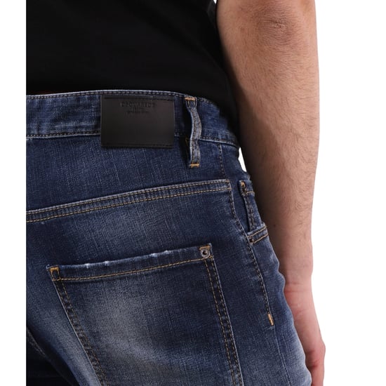 Jeans Dsquared2 Skater Jean Descoloridos Azul Oscuro - Image 6
