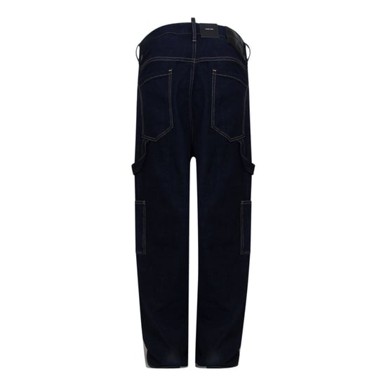 Pantalones Vaqueros Dsquared2 Carpenter Azul Marino - Image 2