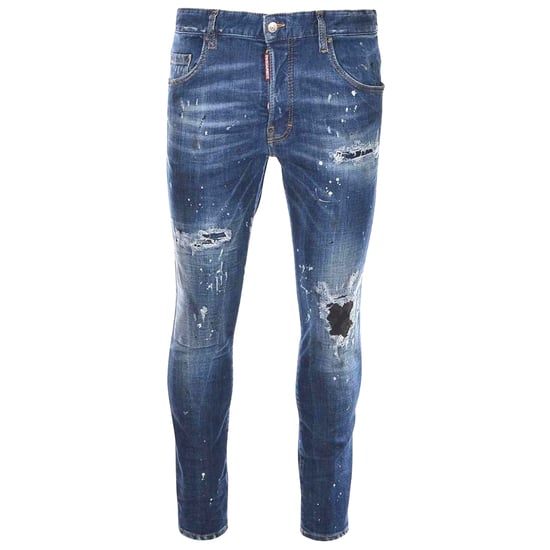 Jeans Dsquared2 Skater Con Efecto De Salpicaduras De Pintura Reforzadas Y Desgastadas - Image 1