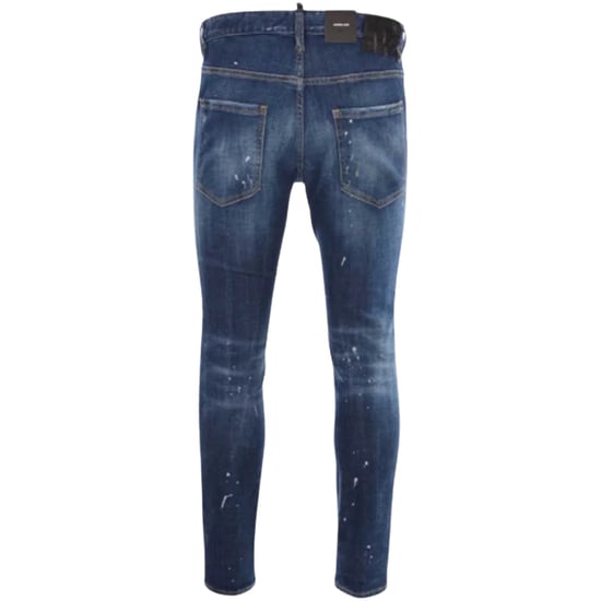 Jeans Dsquared2 Skater Con Efecto De Salpicaduras De Pintura Reforzadas Y Desgastadas - Image 2