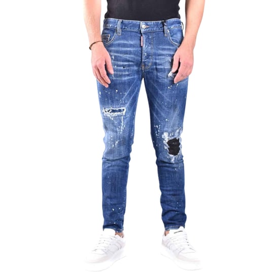 Jeans Dsquared2 Skater Con Efecto De Salpicaduras De Pintura Reforzadas Y Desgastadas - Image 3