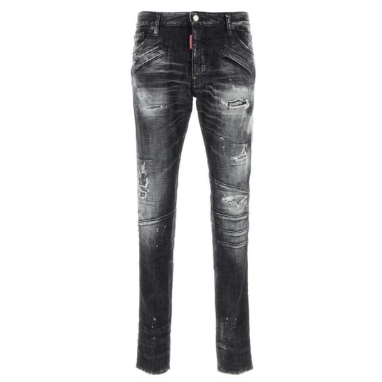 Vaqueros Negros De Corte Skater De Dsquared2 - Image 1