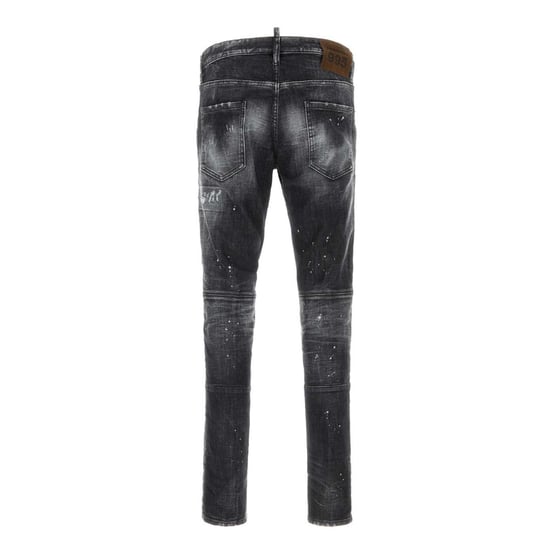 Vaqueros Negros De Corte Skater De Dsquared2 - Image 2