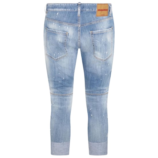 Vaqueros Azules De Mezclilla Reforzada Con Efecto Desgastado Sailor Jean De Dsquared2 - Image 2