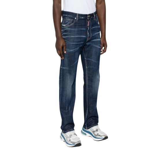 Dsquared2 642 Jeans Azules Desgastados - Image 3
