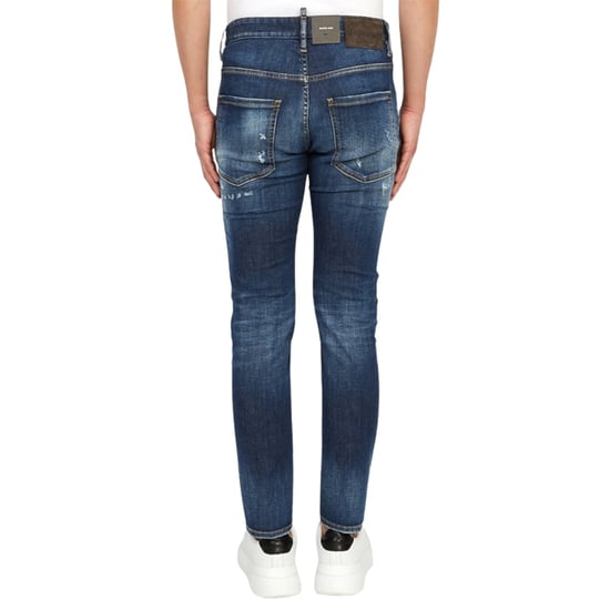 Jeans Dsquared2 Skater Jean Destroyed Refuerzados De Denim Azul - Image 5