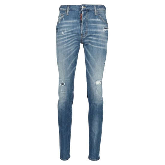 Vaqueros Azules Reforzados Con Efecto Desgastado Cool Guy De Dsquared2 - Image 1
