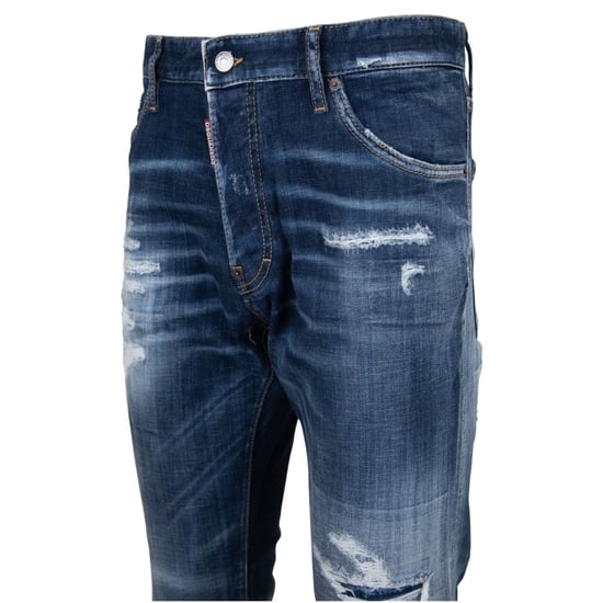 Dsquared2 Cool Guy Jean Vaqueros Azules Desgastados Y Rotos - Image 4