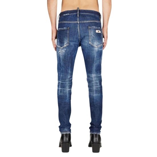 Dsquared2 Cool Guy Jean Vaqueros Azules Desgastados Y Rotos - Image 6