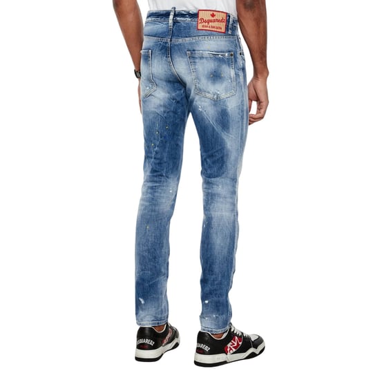 Vaqueros Cool Guy De Dsquared2 En Azul Marino - Image 3