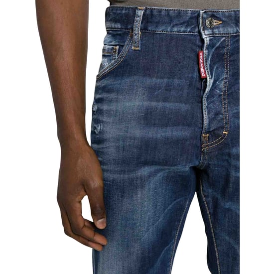 Vaqueros Ajustados Cool Guy En Azul Marino De Dsquared2 - Image 6