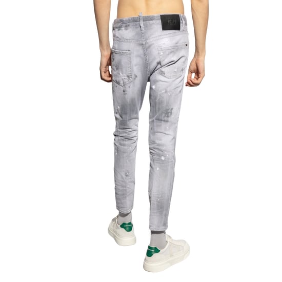 Vaqueros Skater Gris Claro De Dsquared2 - Image 3